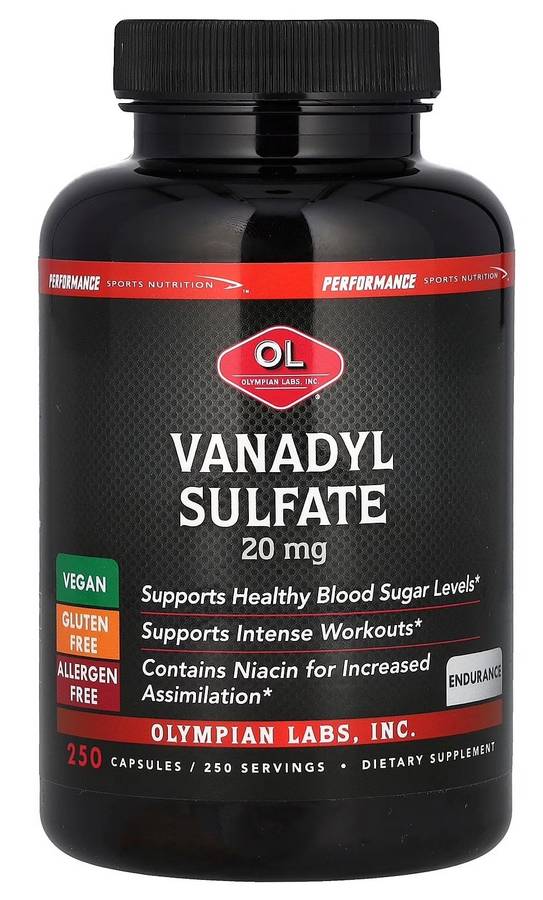 OLYMPIAN LABS: Vanadyl Sulfate 250 cap