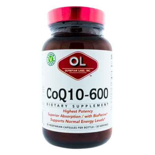 Buy Coq10 600mg 60 Cap Vegi From Olympian Labs And Save Big At 4190
