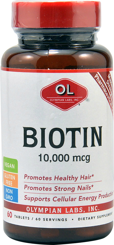 OLYMPIAN LABS: Biotin 10000mcg 60 tab