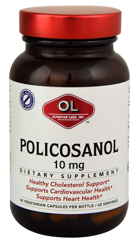 Policosinol 10mg 60 cap vegi from OLYMPIAN LABS