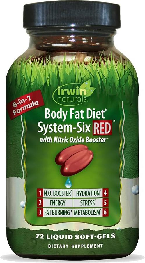 Body Fat Diet System Six RED