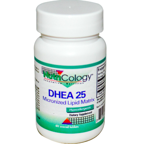 DHEA 25mg 60 tablet from NUTRICOLOGY
