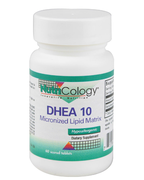 NUTRICOLOGY: DHEA 10mg 60 tablet