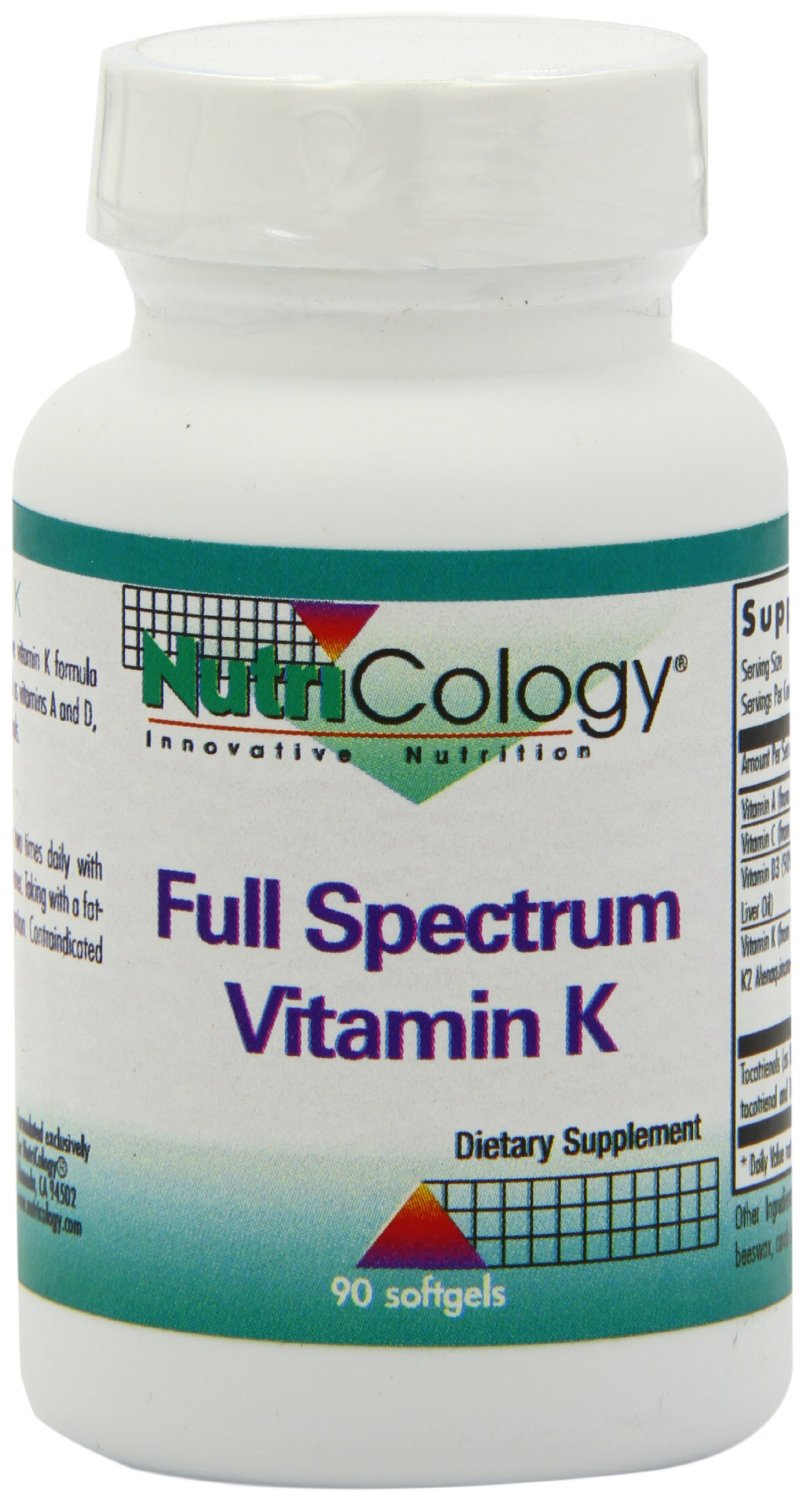 NUTRICOLOGY/ALLERGY RESEARCH GROUP: Full Spectrum Vitamin K™ 90 softgels