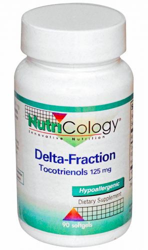 Delta-Fraction Tocotrienols 125mg 90 softgel from NUTRICOLOGY