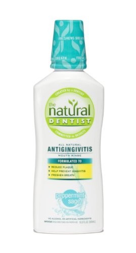 NATURAL DENTIST: Healthy Balance Mouth Rinse Peppermint Sage 16.9 oz