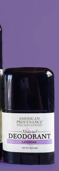 AMERICAN PROVENANCE: Lavender Deodorant .5 OZ