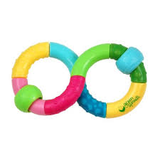 GREEN SPROUTS: Infinity Teether Rattle 1 ct