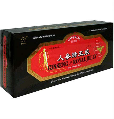 IMPERIAL ELIXIR/GINSENG COMPANY: Ginseng and Royal Jelly Vials 30x10cc