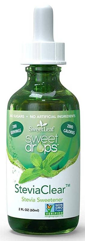 SWEETLEAF STEVIA: Organic SweetLeaf Sweet Drops™ SteviaClear™ Stevia Sweetener 2 OUNCE