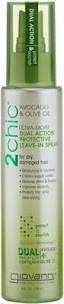 GIOVANNI COSMETICS: 2chic Avocado and Olive Oil Ultra-Moist Dual Action Protective Leave-in Spray 4 oz
