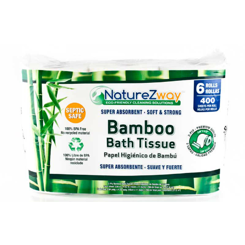 Naturezway: Bamboo Bath Tissue 6 pk