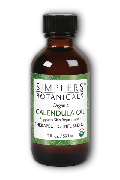 Living Flower Essences: Calendula Infused Oil Organic 2 oz