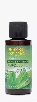 DESERT ESSENCE: Probiotic Hand Sanitizer Tea Tree Oil 1.7 ounce