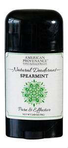 AMERICAN PROVENANCE: Spearmint Deodorant 2.65 OZ