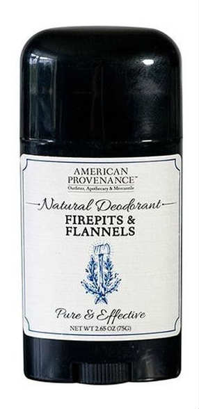AMERICAN PROVENANCE: Firepits & Flannels Deodorant 2.65 OZ