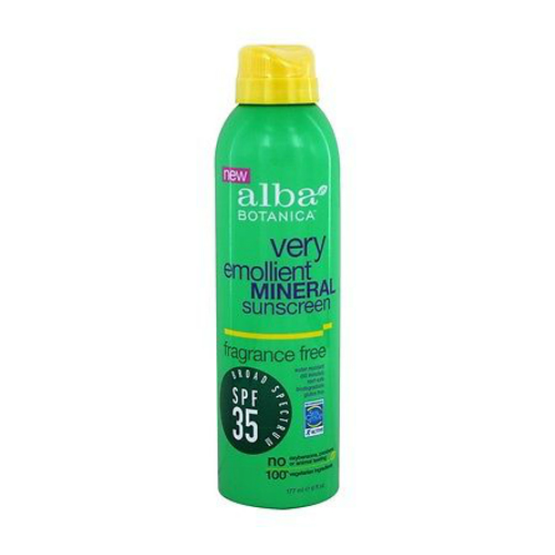 Alba Botanica: Min Sunscreen SPF35 Frag Free 6 oz