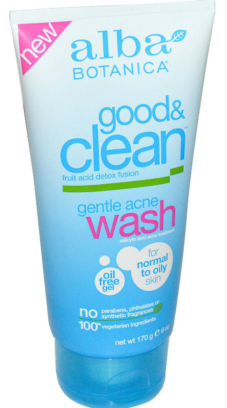 ALBA BOTANICA: Good and Clean Gentle Acne Wash 6 oz