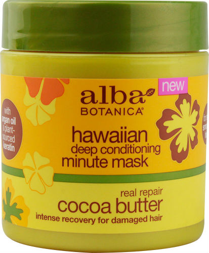 ALBA BOTANICA: Hawaiian Real Repair Deep Conditioning Minute Mask Cocoa Butter 5.5 oz