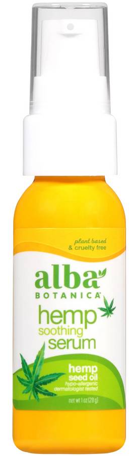 ALBA BOTANICA: Hemp Soothing Serum 1 OUNCE