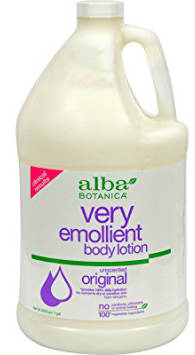 ALBA BOTANICA: Very Emollient Body Lotion Unscented 1 gallon