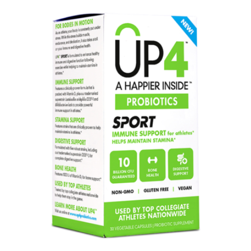 UP4 PROBIOTICS: UP4 Sport Probiotic 30 cap vegi