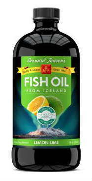 BERNARD JENSEN: Fish Oil - Lemon Lime Flavor 8 ounce