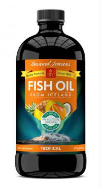 BERNARD JENSEN: Fish Oil - Tropical Flavor 8 ounce