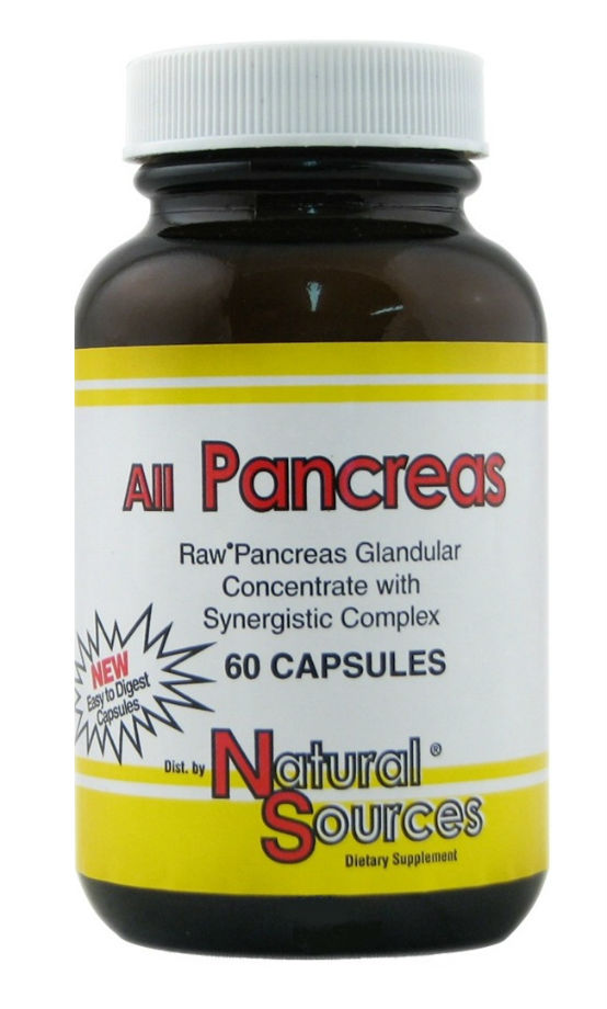 NATURAL SOURCES: All Pancreas 60 cap