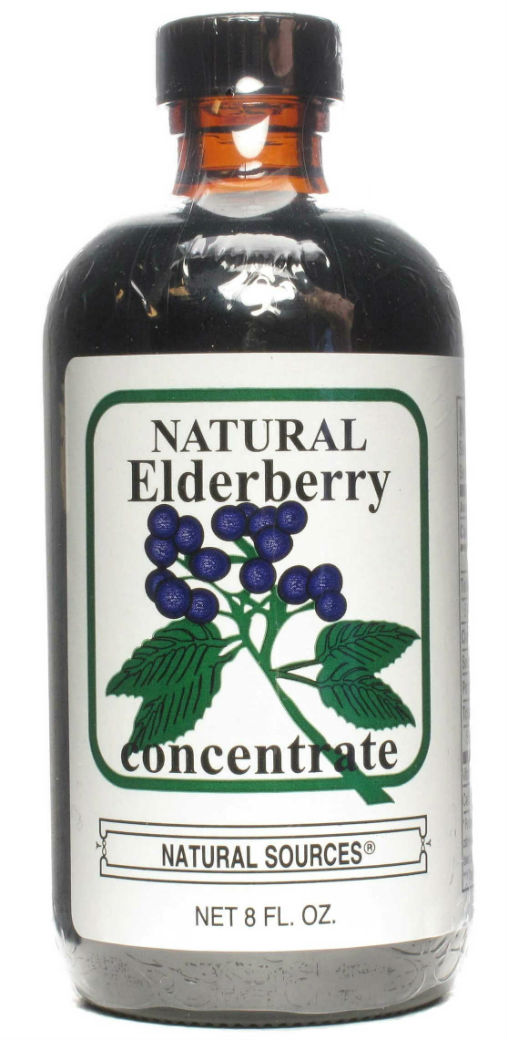 NATURAL SOURCES: Elderberry Concentrate 8 oz