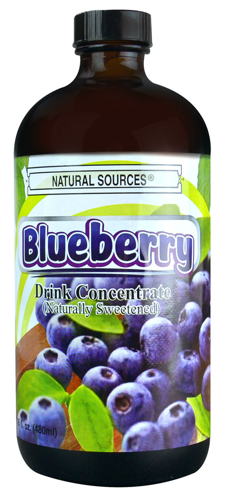 NATURAL SOURCES: Blueberry Concentrate 16 oz