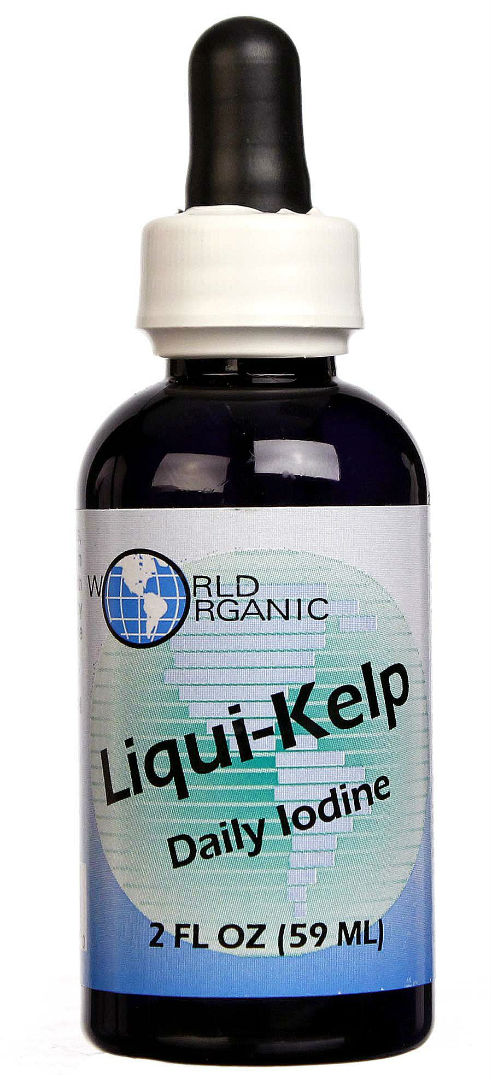 WORLD ORGANICS: Kelp Iodine Supplement Liquid (liqui-kelp) 2 fl oz