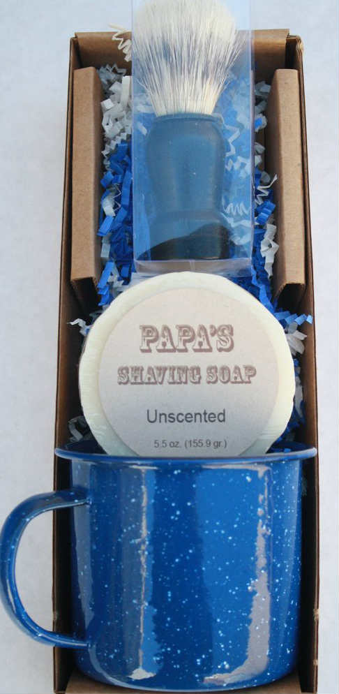 GRANDMA'S PURE & NATURAL: Papa's Shave Kit Unscented 3 pc