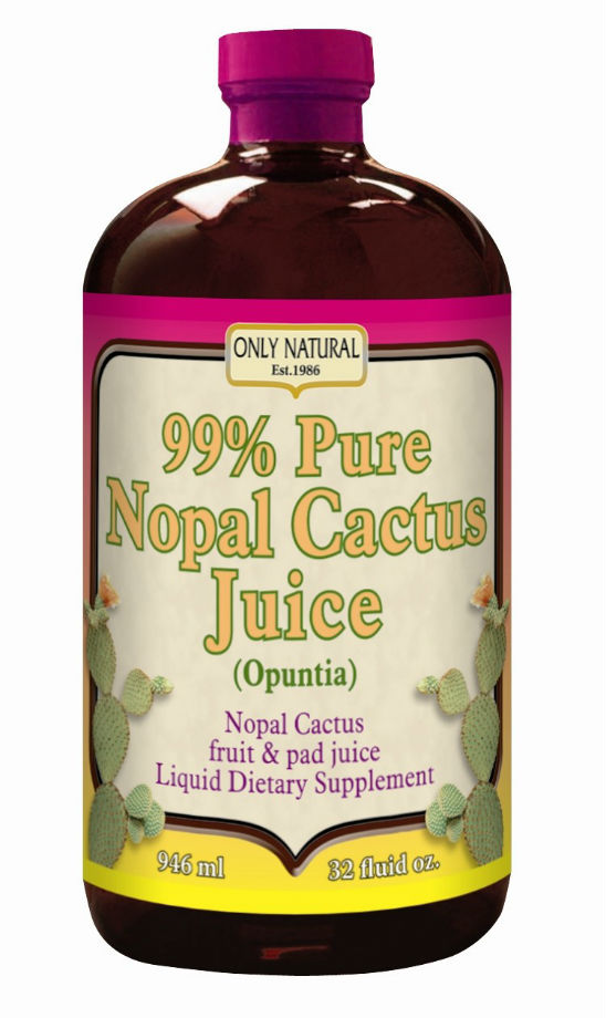 ONLY NATURAL: Nopal Cactus Juice 32 oz