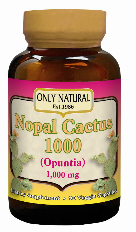 ONLY NATURAL: Nopal Cactus 90 capvegi
