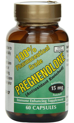 ONLY NATURAL: Pregnenolone 15mg 60 cap