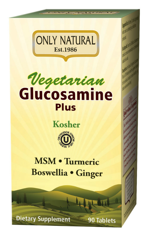 ONLY NATURAL: Vegetarian Glucosamine Plus (Kosher) 90 cap vegi