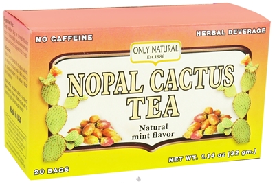 ONLY NATURAL: Nopal Cactus Tea 20 bags