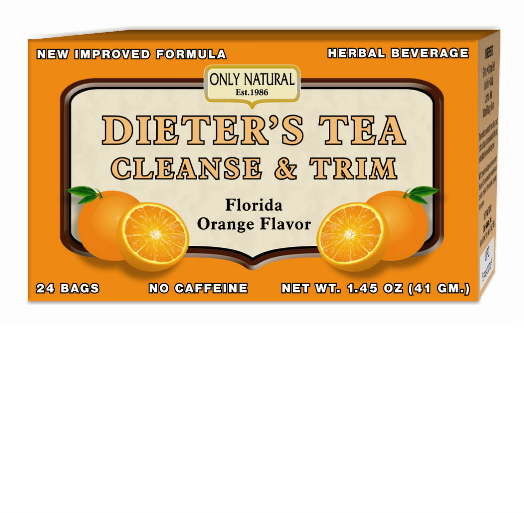 ONLY NATURAL: Dieter's Cleansing Tea Orange 24 bag