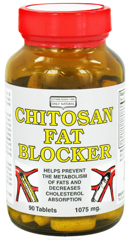 ONLY NATURAL: Chitosan Fat Blocker 90 tab