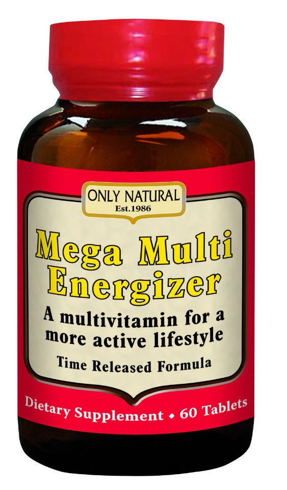 ONLY NATURAL: Mega Multi Energizer 30 Tablets