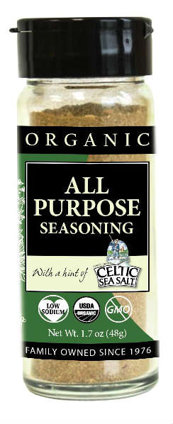 CELTIC SEA SALT: Organic All Purpose Seasoning 2 OZ
