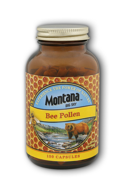 Montana Big Sky: Bee Pollen 150 Cap 580mg
