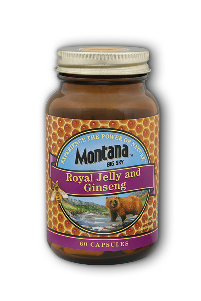 Montana Big Sky: Royal Jelly and Ginseng 60 Cap