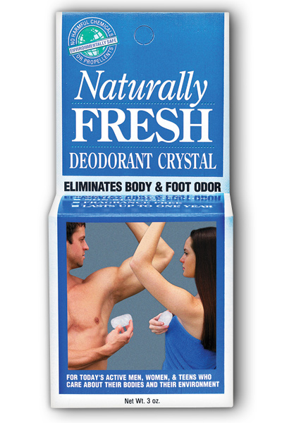 NATURALLY FRESH: Deodorant Crystal Boxed 3 oz