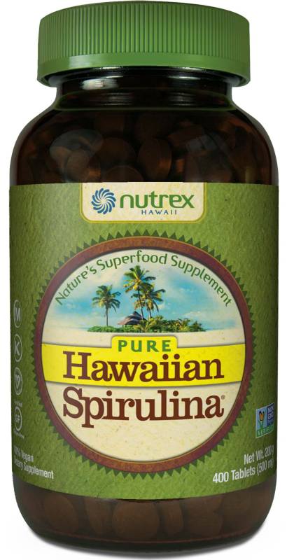 NUTREX HAWAII: Hawaiian Spirulina 500 mg 400 TABLET