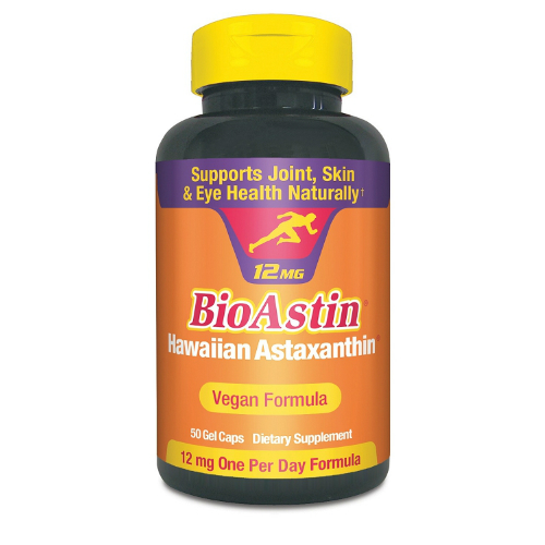 NUTREX: BioAstin Vegan Astaxanthin 12mg 50 softgel vegi