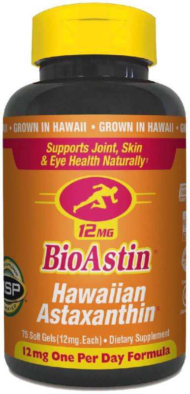 BioAstin Vegan Astaxanthin 12mg 75 softgel vegi, $44.79ea from NUTREX!