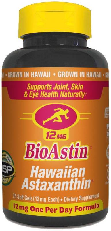 NUTREX HAWAII: BioAstin Hawaiian Astaxanthin Veg 75 CAPVEGI
