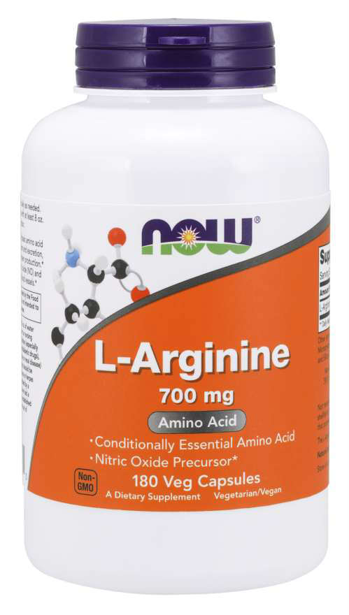 NOW: L-Arginine 700mg 180 Veg Caps